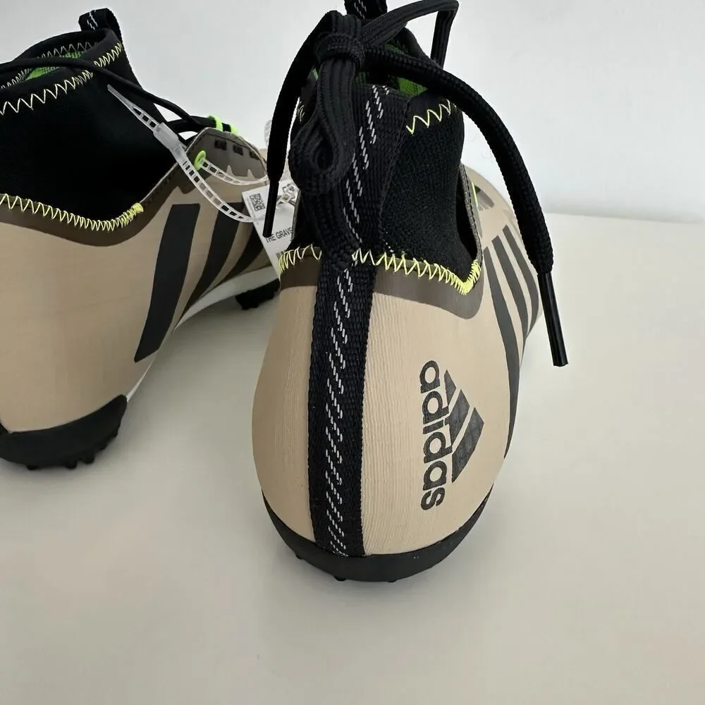 Adidas The Gravel Cycling Shoe Mens 8 Hiking Sneakers Beige Black GX1664 Women 9